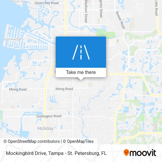 Mapa de Mockingbird Drive