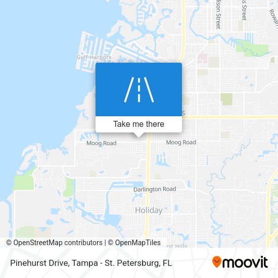 Pinehurst Drive map