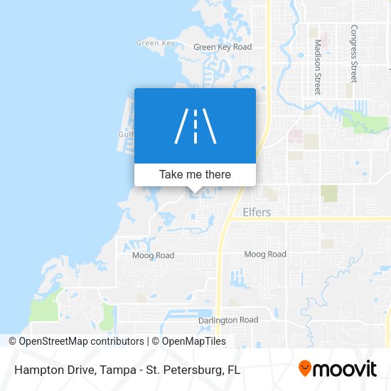 Hampton Drive map