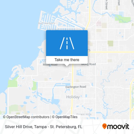 Mapa de Silver Hill Drive
