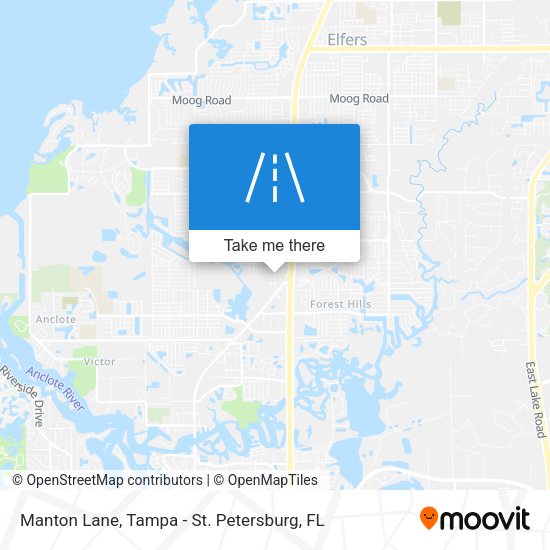 Mapa de Manton Lane