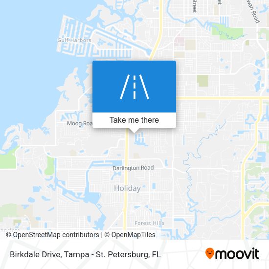 Birkdale Drive map