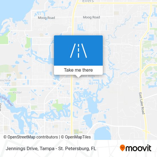 Jennings Drive map
