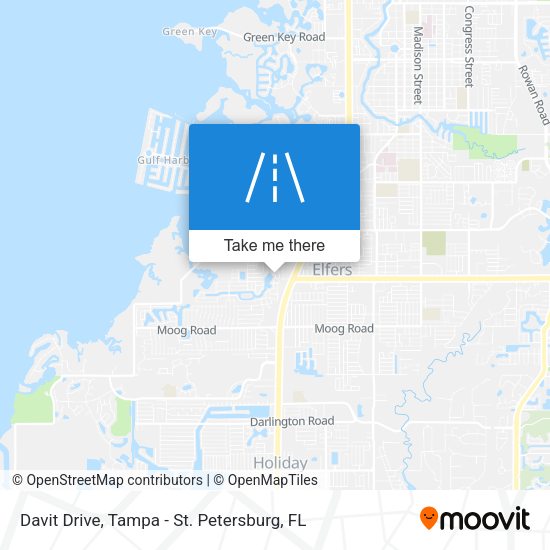 Davit Drive map