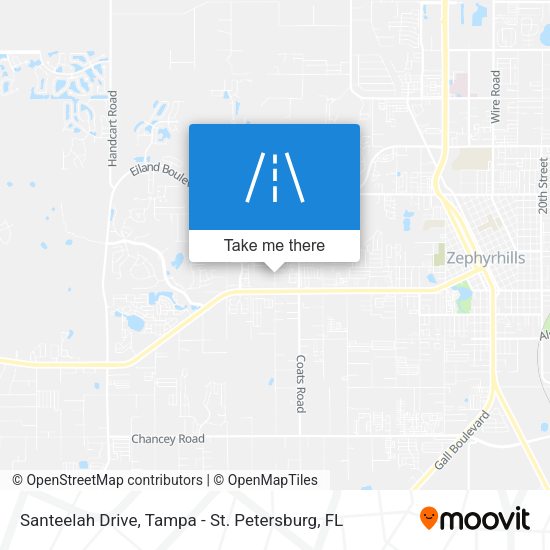 Mapa de Santeelah Drive
