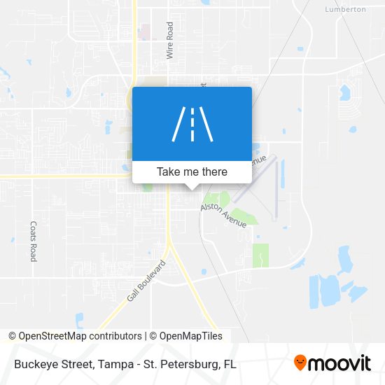Mapa de Buckeye Street