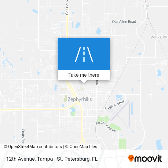 12th Avenue map