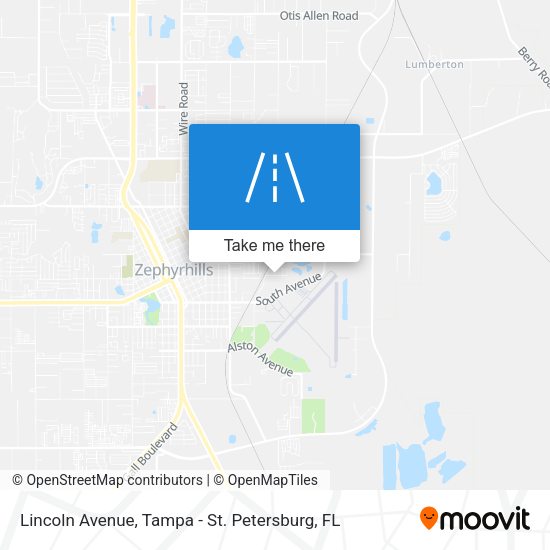 Mapa de Lincoln Avenue
