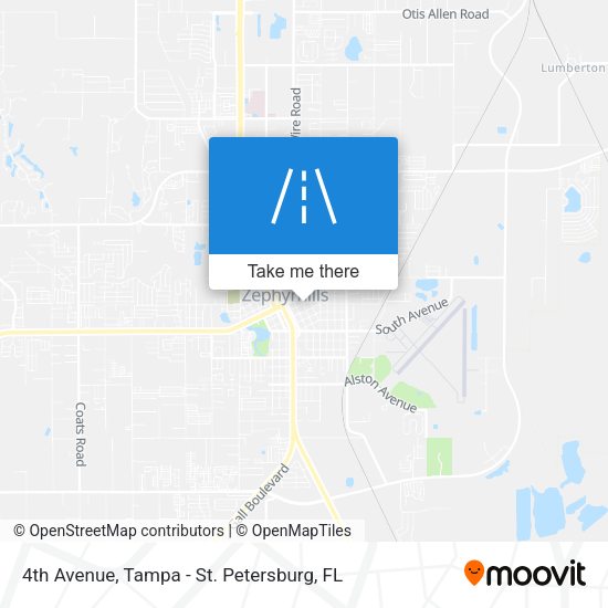 4th Avenue map