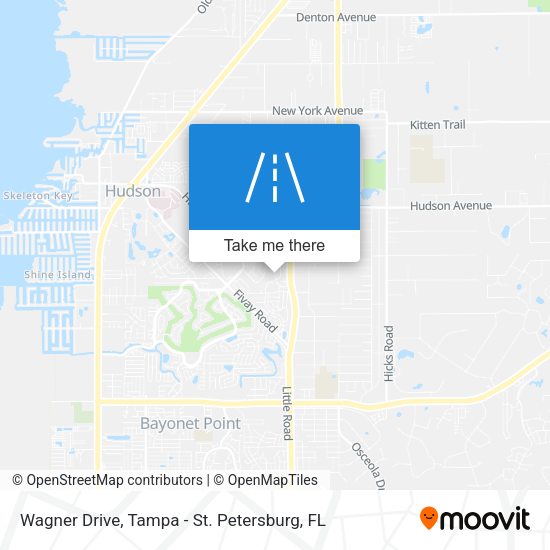 Wagner Drive map