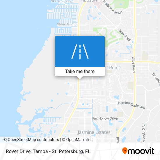 Mapa de Rover Drive