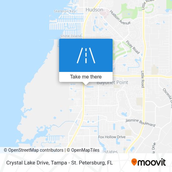 Mapa de Crystal Lake Drive