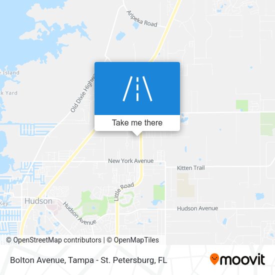 Mapa de Bolton Avenue