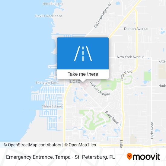 Mapa de Emergency Entrance