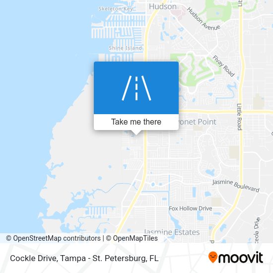 Mapa de Cockle Drive