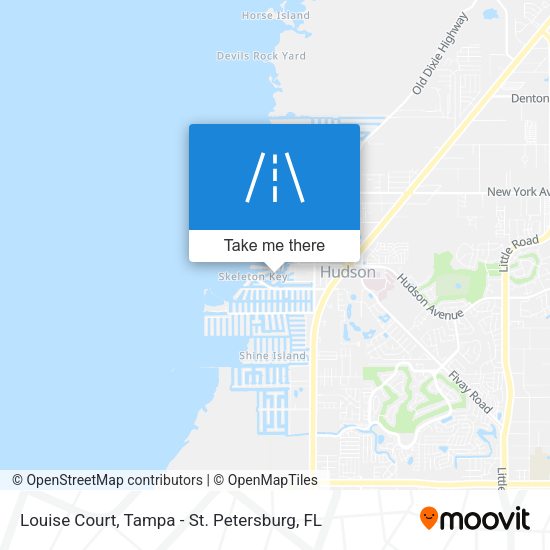 Louise Court map