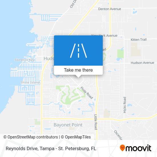 Reynolds Drive map