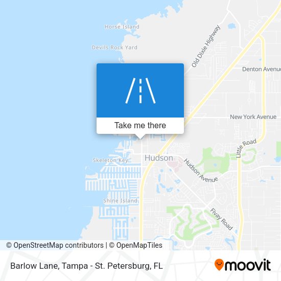 Barlow Lane map