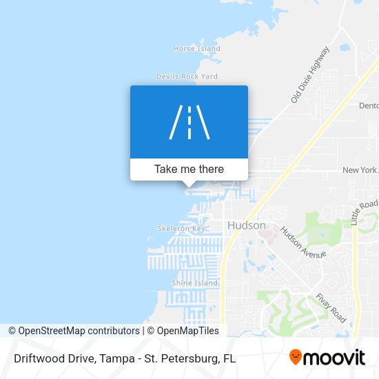 Mapa de Driftwood Drive