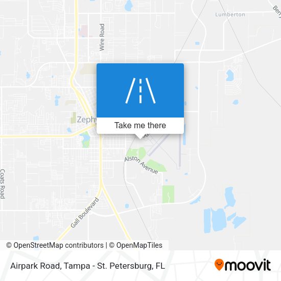 Airpark Road map
