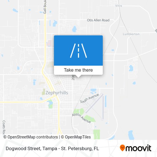 Dogwood Street map
