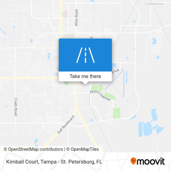Kimball Court map