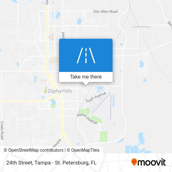 Mapa de 24th Street