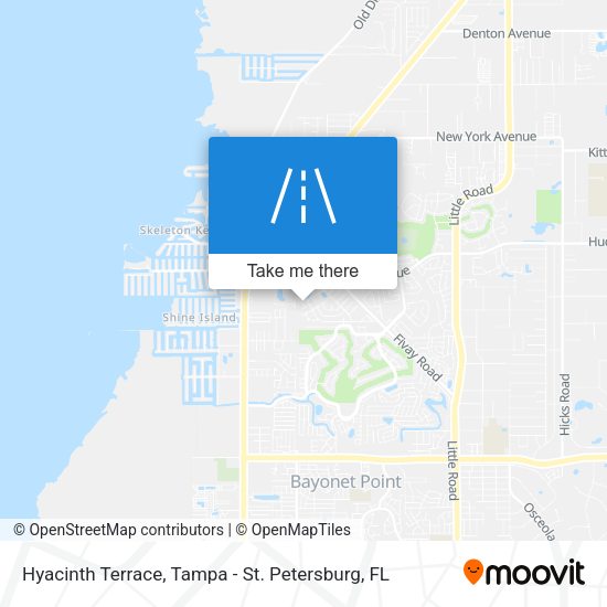 Mapa de Hyacinth Terrace