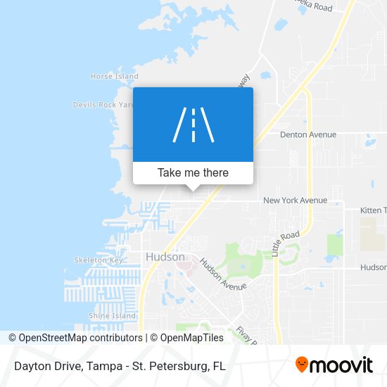 Dayton Drive map