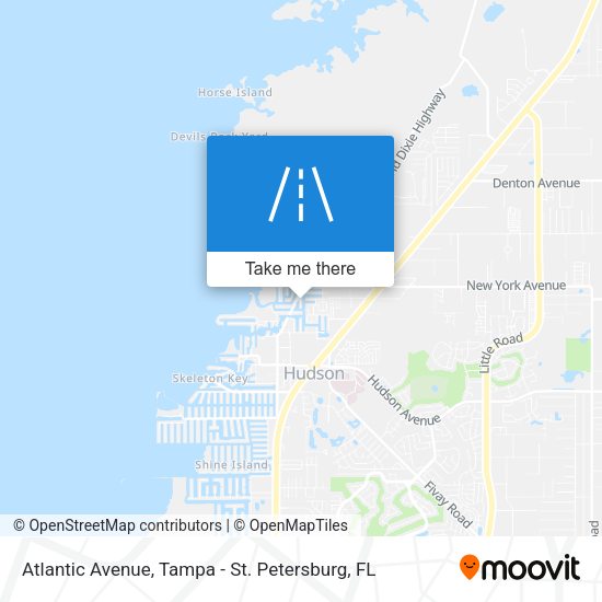 Atlantic Avenue map
