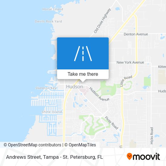 Andrews Street map