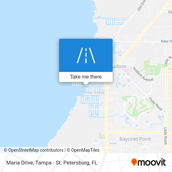 Maria Drive map