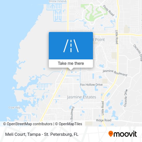 Meli Court map
