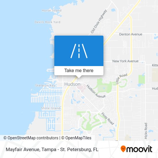 Mapa de Mayfair Avenue