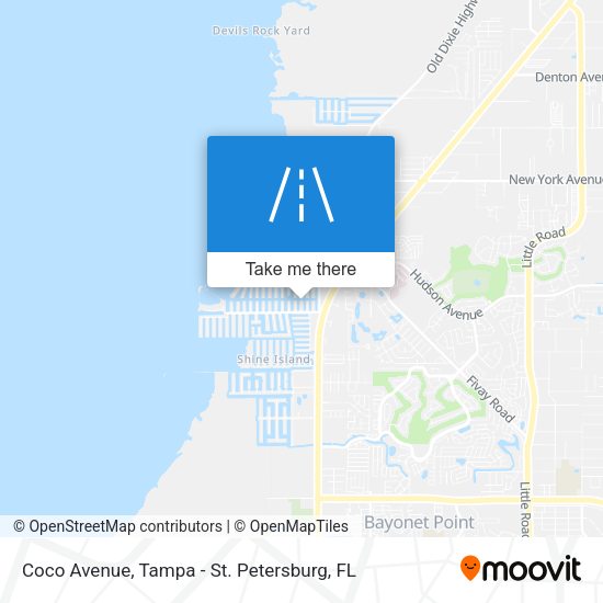 Coco Avenue map
