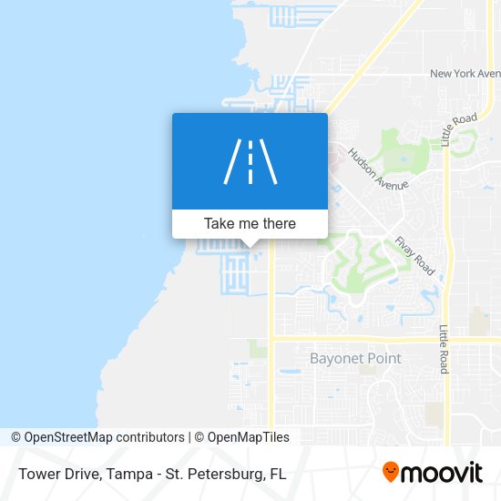 Mapa de Tower Drive
