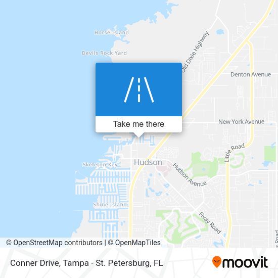 Conner Drive map