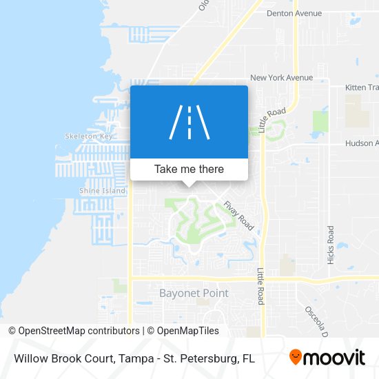 Mapa de Willow Brook Court
