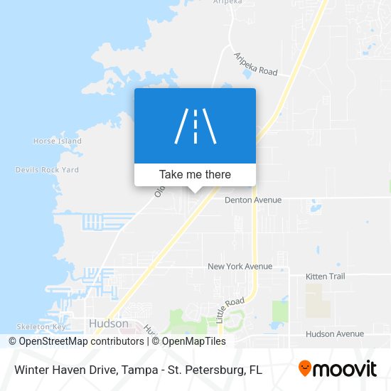 Winter Haven Drive map