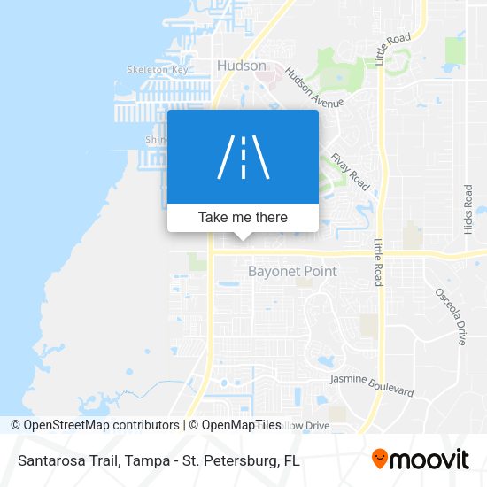Mapa de Santarosa Trail