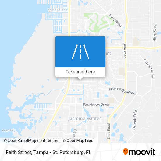 Faith Street map
