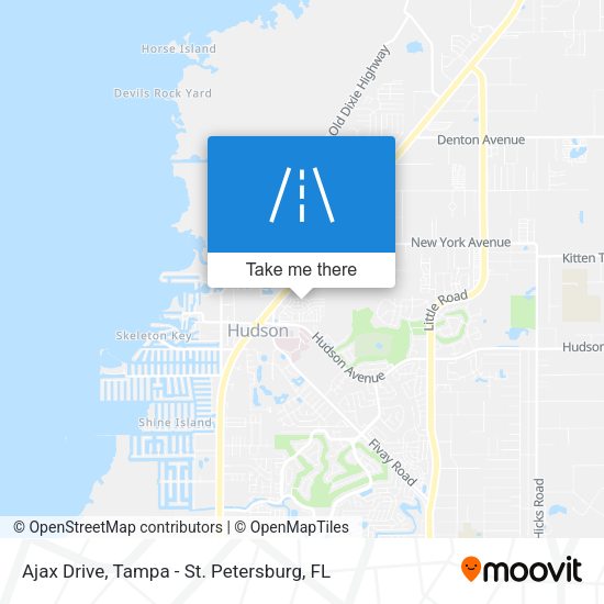 Ajax Drive map