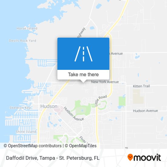 Daffodil Drive map