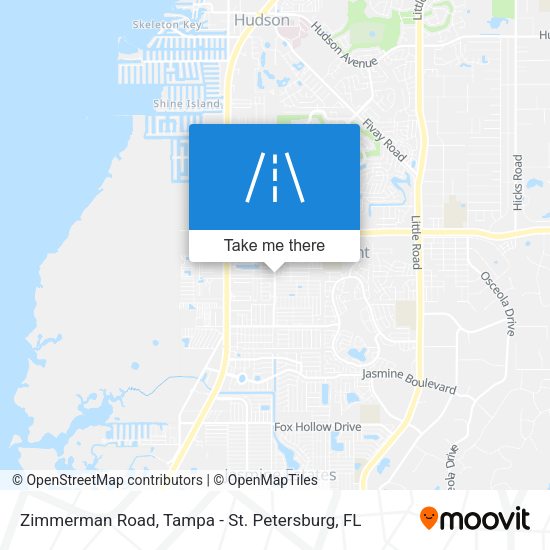 Zimmerman Road map