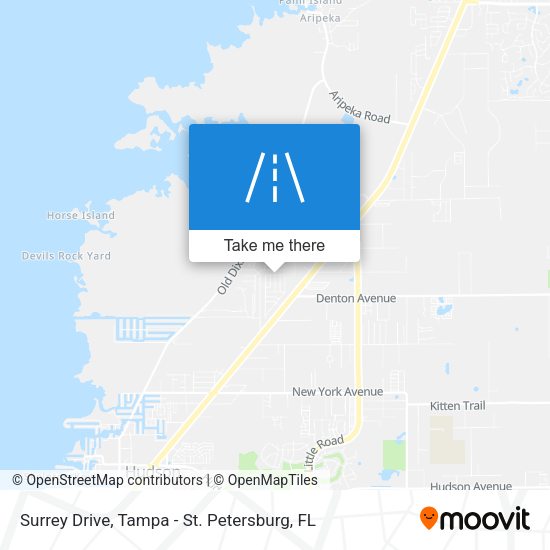 Mapa de Surrey Drive