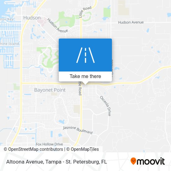 Altoona Avenue map