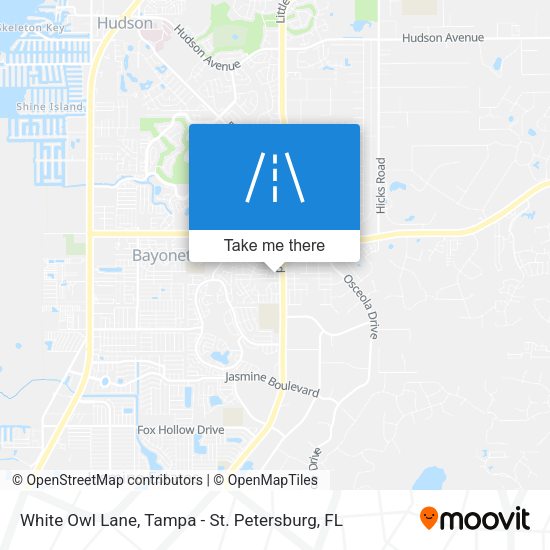 Mapa de White Owl Lane
