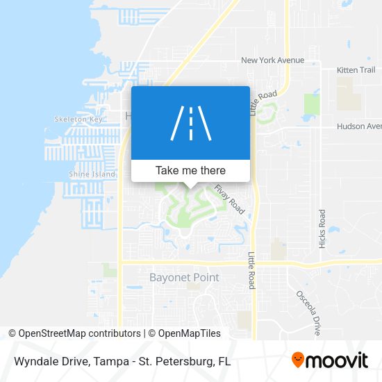 Wyndale Drive map