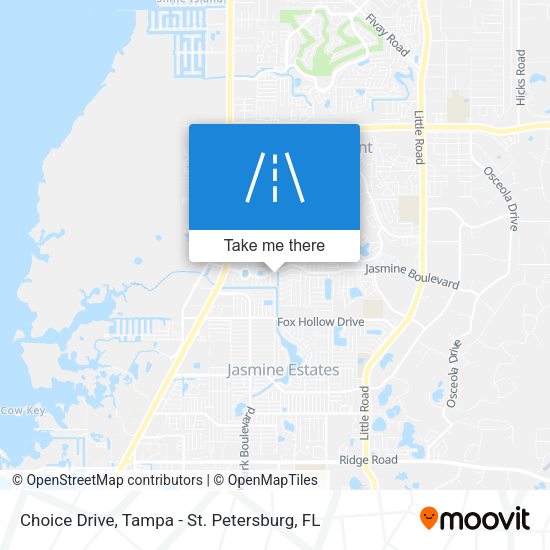 Mapa de Choice Drive