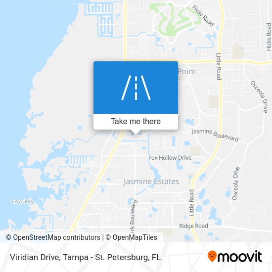 Viridian Drive map